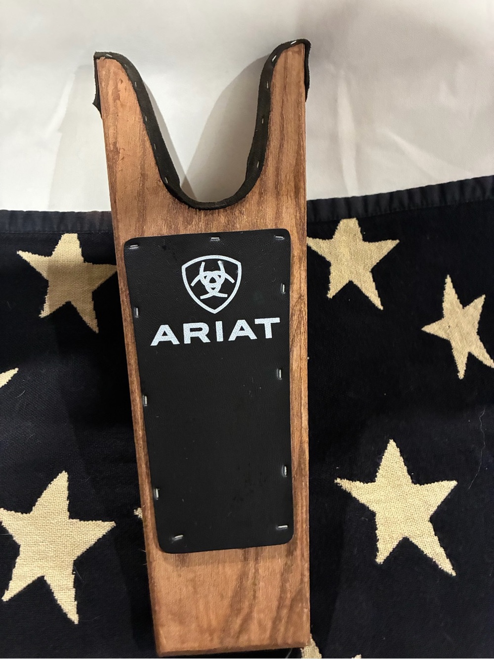 New Ariat Wooden Boot Jack in Brown and Black